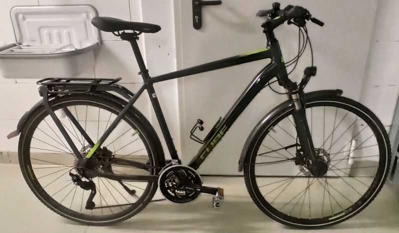 Used CUBE KATHMANDU Pro 2018 2018 Road & Gravel, Green — image 1 of 4