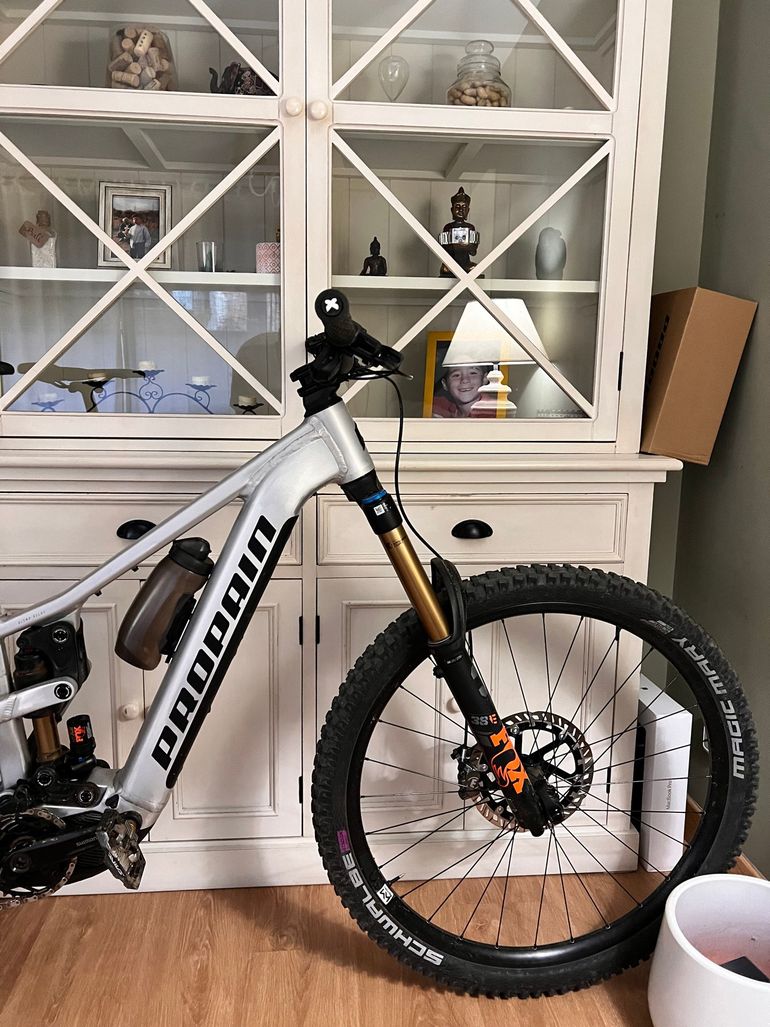 Used Propain EKANO 2 AL Goldrush 2024 2024 Mountainbike, Light Gray, 29, 27.5 — image 9 of 10