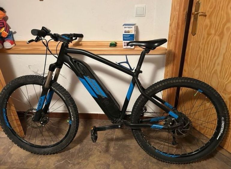 Used ROCKRIDER E-ST500 V2 Electric Mountain Bike, / - 27.5" 2020 2020 Mountainbike, Black, 27.5 — image 1 of 6