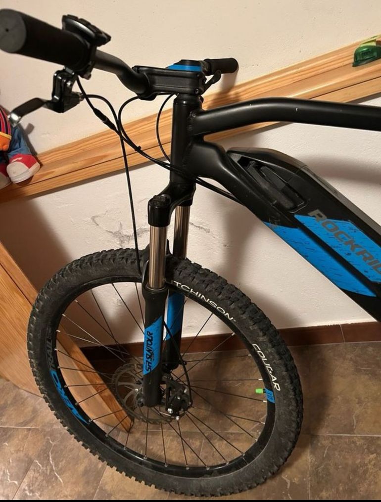 Used ROCKRIDER E-ST500 V2 Electric Mountain Bike, / - 27.5" 2020 2020 Mountainbike, Black, 27.5 — image 5 of 6
