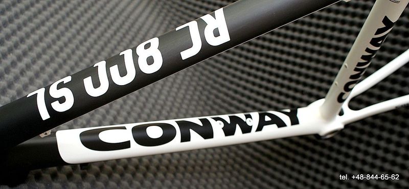 Used Conway RC 800 Super Light 2016 Road & Gravel, Black — image 7 of 8
