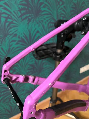 Used Canyon Grizl 7 RAW 1by 2023 Frameset 2023 Road & Gravel, Violett — image 7 of 7