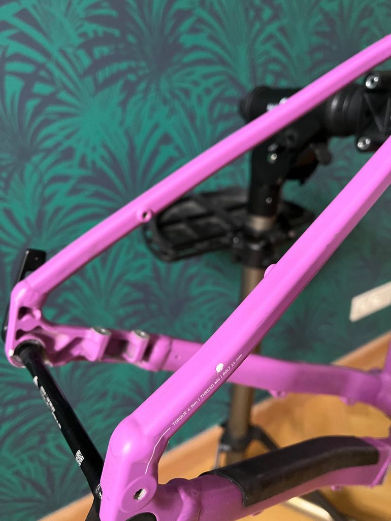 Used Canyon Grizl 7 RAW 1by 2023 Frameset 2023 Road & Gravel, Violett — image 7 of 7