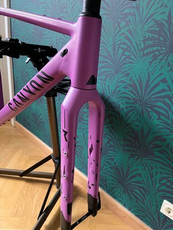 Used Canyon Grizl 7 RAW 1by 2023 Frameset 2023 Road & Gravel, Violett — image 6 of 7