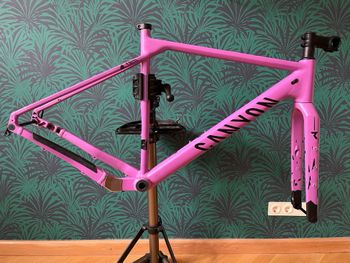Used Canyon Grizl 7 RAW 1by 2023 Frameset 2023 Road & Gravel, Violett — image 1 of 7