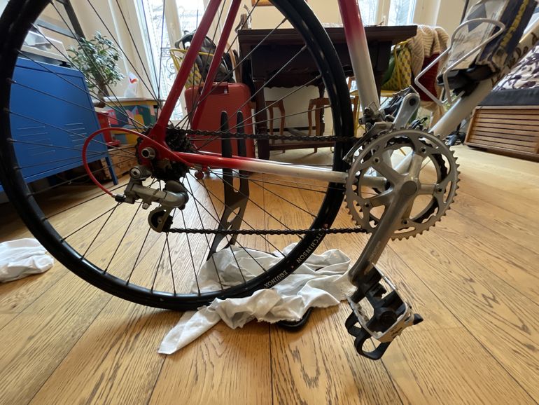 Used Vitus 787 Futural 1990 Road & Gravel, Rosso — image 2 of 5