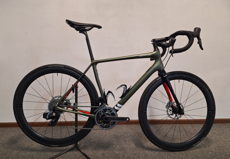 Used Cannondale Synapse Hi MOD Red eTap AXS 2020 2020 Road & Gravel, Green — image 4 of 5