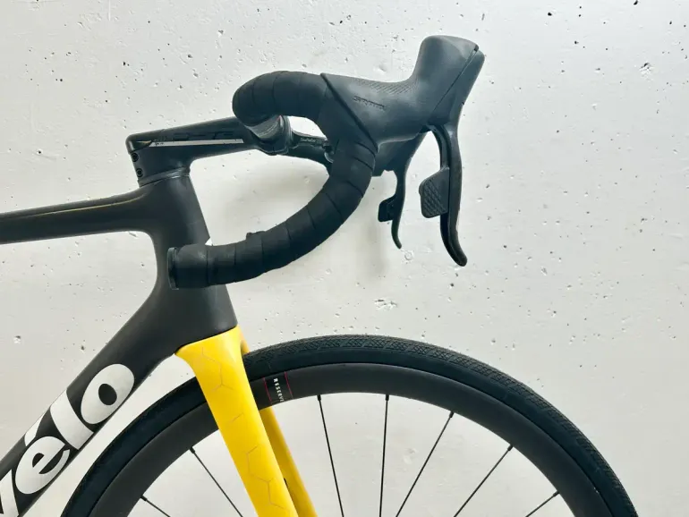 Used Cervélo R5 Visma-Lease a Bike / Wilco Kelderman / Sram Red AXS / Taille 56 / Roues Reserve 34/37mm 2022 Road & Gravel, Black — image 2 of 5