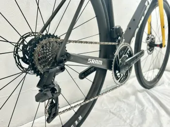 Used Cervélo R5 Visma-Lease a Bike / Wilco Kelderman / Sram Red AXS / Taille 56 / Roues Reserve 34/37mm 2022 Road & Gravel, Black — image 3 of 5
