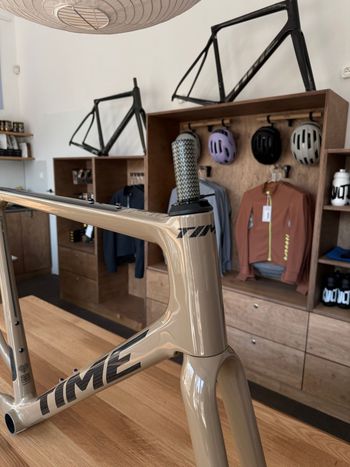 Used Time ADHX 45 Frameset 2024 Road & Gravel, Orange — image 3 of 4