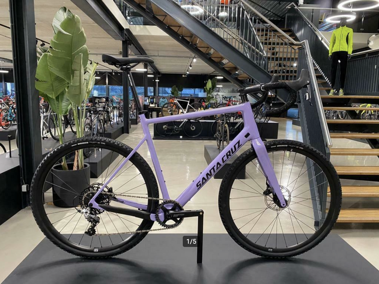 Used Santa Cruz STIGMATA Rival / Carbon CC / 700c 2022 Road & Gravel, Violett — image 1 of 5