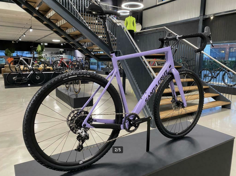 Used Santa Cruz STIGMATA Rival / Carbon CC / 700c 2022 Road & Gravel, Violett — image 3 of 5