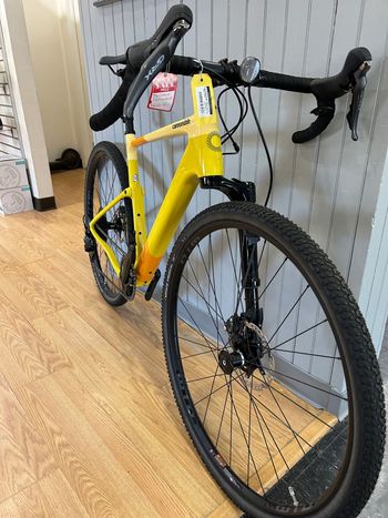 Used Cannondale Topstone Carbon 2 Lefty 2024 2024 Road & Gravel, Orange — image 2 of 11