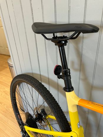 Used Cannondale Topstone Carbon 2 Lefty 2024 2024 Road & Gravel, Orange — image 7 of 11