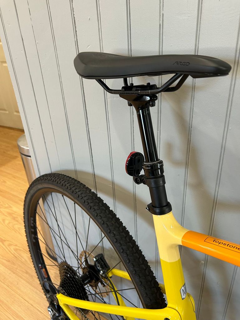 Used Cannondale Topstone Carbon 2 Lefty 2024 2024 Road & Gravel, Orange — image 7 of 11