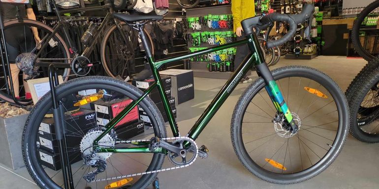 Used Bergamont Grandurance 8 2024 2024 Road & Gravel, Green — image 1 of 3