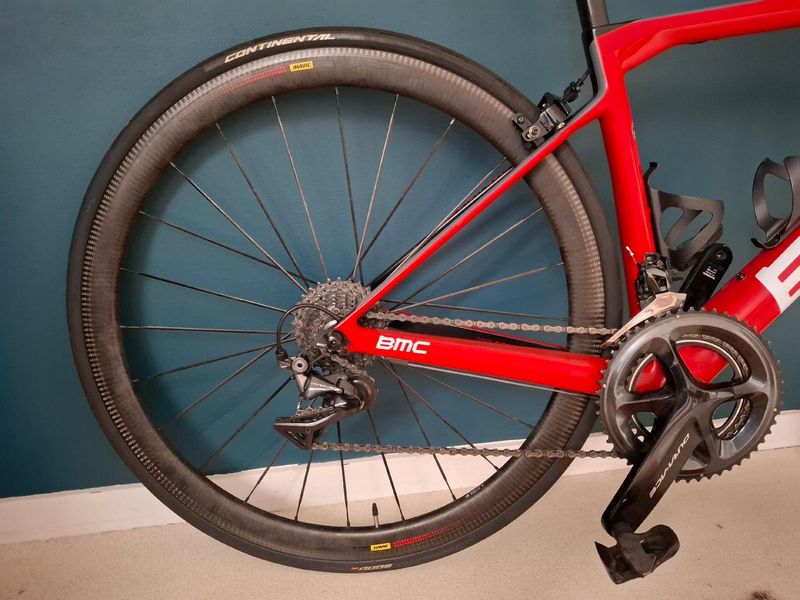 BMC Teammachine SLR01 TEAM 2018 2018 Road & Gravel usato, Rosso — immagine 5 di 5
