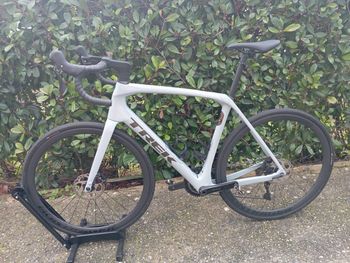 Used Trek Domane SL 5 Gen 4 2025 2025 Road & Gravel, Light Gray — image 2 of 3
