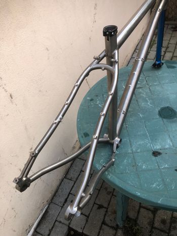 Used Planet X Silk road Frameset 2023 Road & Gravel, Light Gray — image 2 of 9