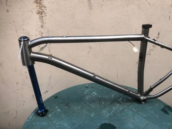Used Planet X Silk road Frameset 2023 Road & Gravel, Light Gray — image 9 of 9