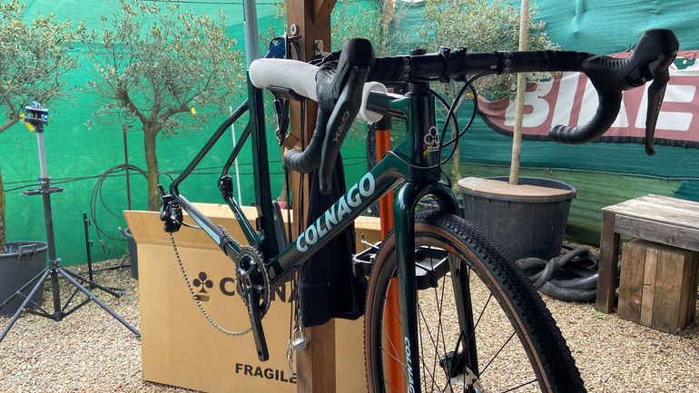 Used Colnago G3X GRX 820 1x12 2024 Road & Gravel, Green — image 2 of 4