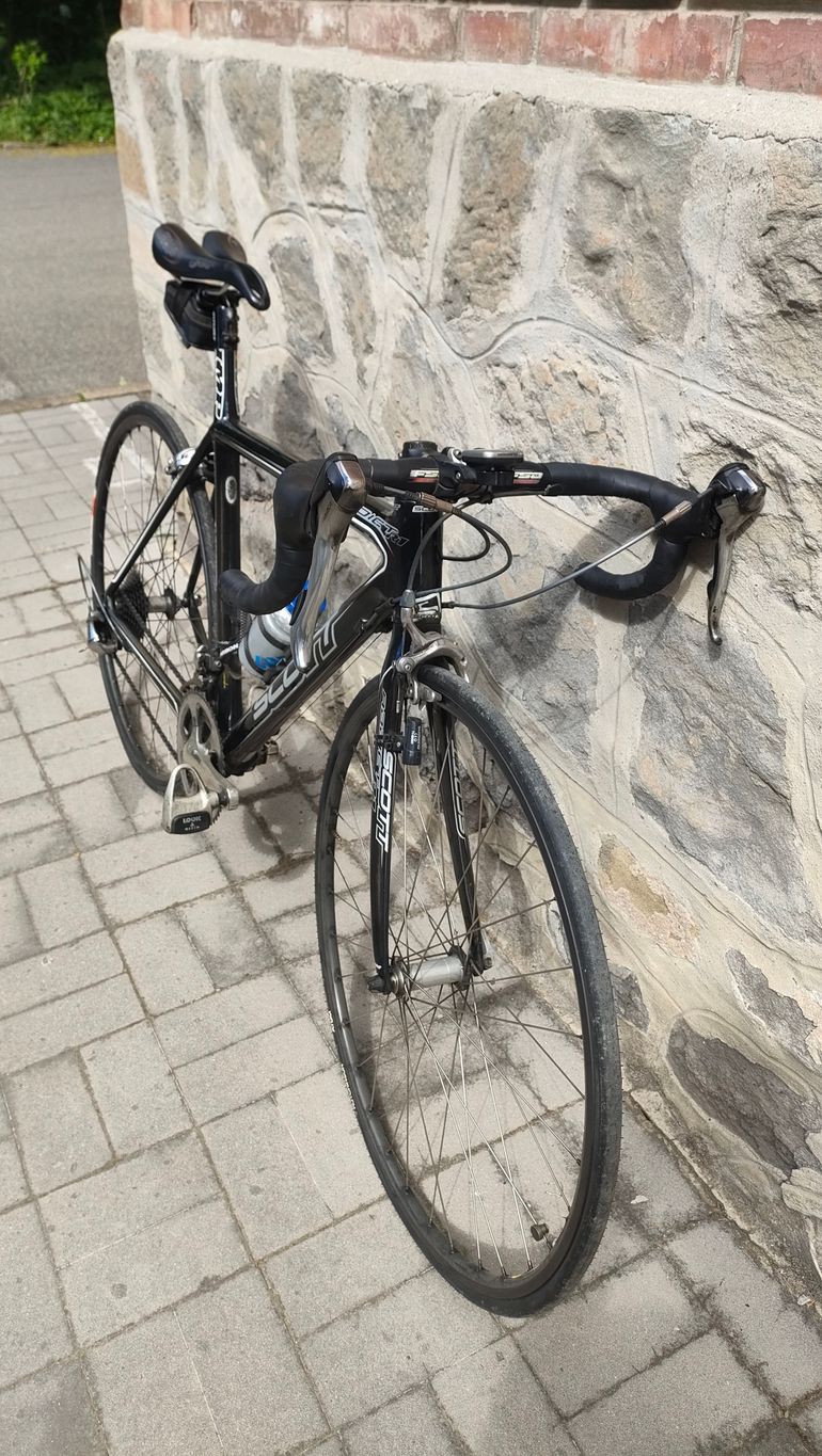 Gebrauchtes Scott Addict R1 2008 Road & Gravel, Schwarz — Bild 2 von 17