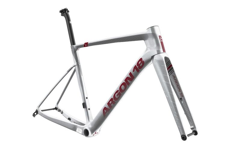 Used Argon 18 elite Frameset 2023 Road & Gravel, Light Gray — image 2 of 3