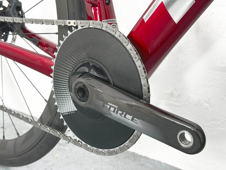 Used Trek Emonda SLR 7 2021 Sram Red AXS Taille 52 / Roues Zipp 303 Firecrest 2021 Road & Gravel, Black — image 6 of 6