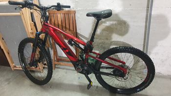 R RAYMON TrailRay Shimano Deore XT 2022 Mountainbike usato, Rosso — immagine 2 di 8