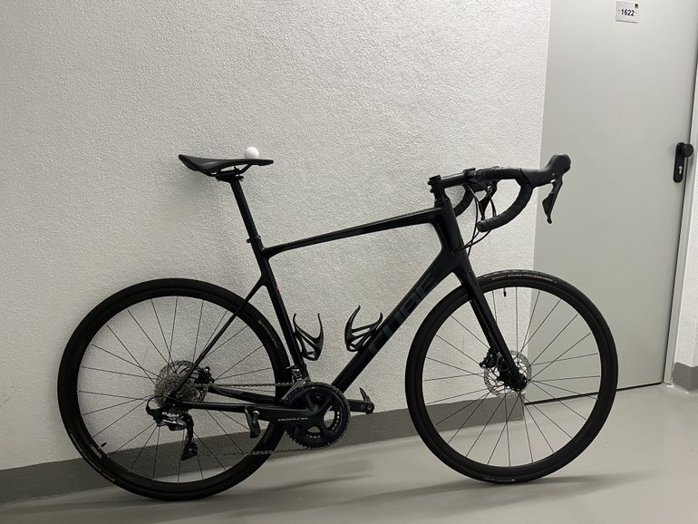 Used CUBE Attain GTC SL Disc 2019 Road & Gravel, Schwarz — image 1 of 7