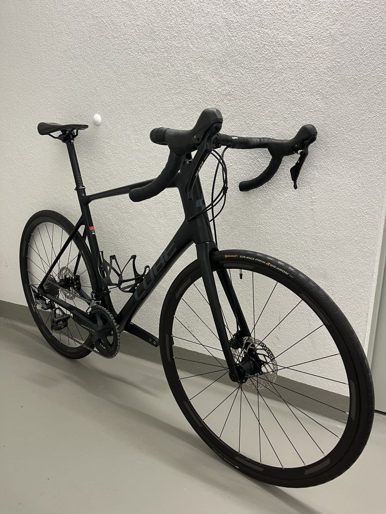 Used CUBE Attain GTC SL Disc 2019 Road & Gravel, Schwarz — image 3 of 7