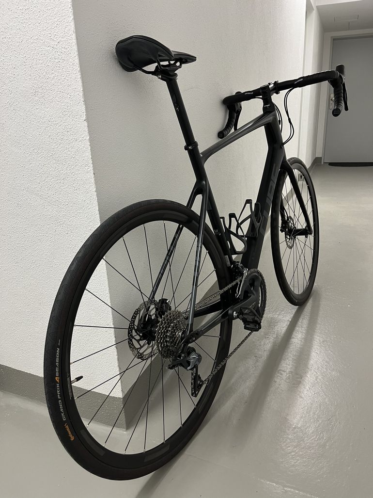 Used CUBE Attain GTC SL Disc 2019 Road & Gravel, Schwarz — image 2 of 7