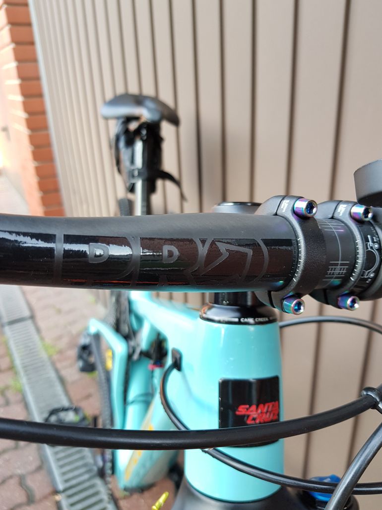 Used Santa Cruz Blur XX1 AXS Reserve / Carbon CC / 29 2020 Mountainbike, Blau — image 16 of 17