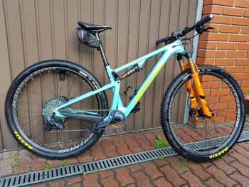Used Santa Cruz Blur XX1 AXS Reserve / Carbon CC / 29 2020 Mountainbike, Blau — image 5 of 17
