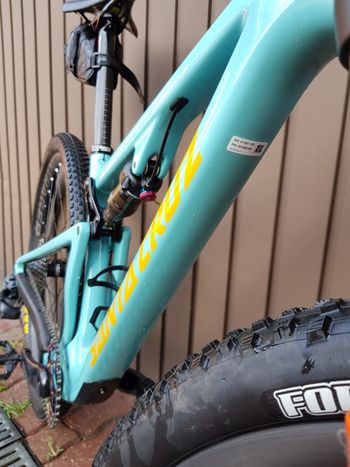 Used Santa Cruz Blur XX1 AXS Reserve / Carbon CC / 29 2020 Mountainbike, Blau — image 17 of 17