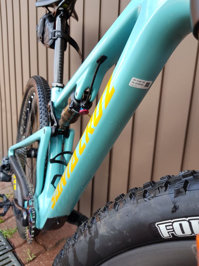 Used Santa Cruz Blur XX1 AXS Reserve / Carbon CC / 29 2020 Mountainbike, Blau — image 17 of 17