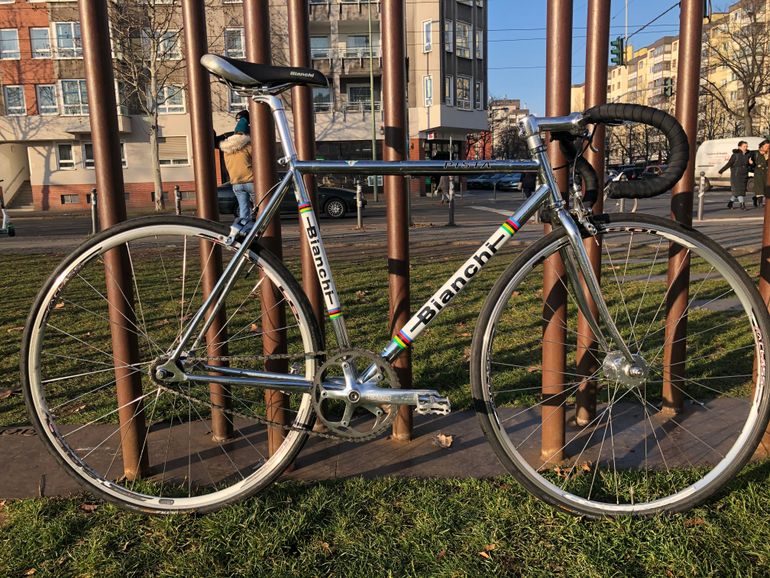 Used Bianchi Pista Steel 2014 Road & Gravel, Black — image 7 of 9