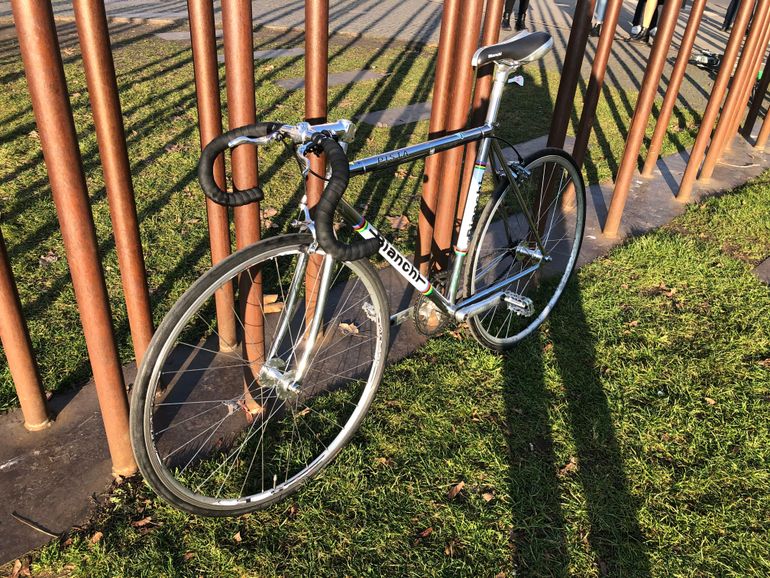 Used Bianchi Pista Steel 2014 Road & Gravel, Black — image 9 of 9