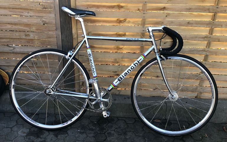Used Bianchi Pista Steel 2014 Road & Gravel, Black — image 3 of 9