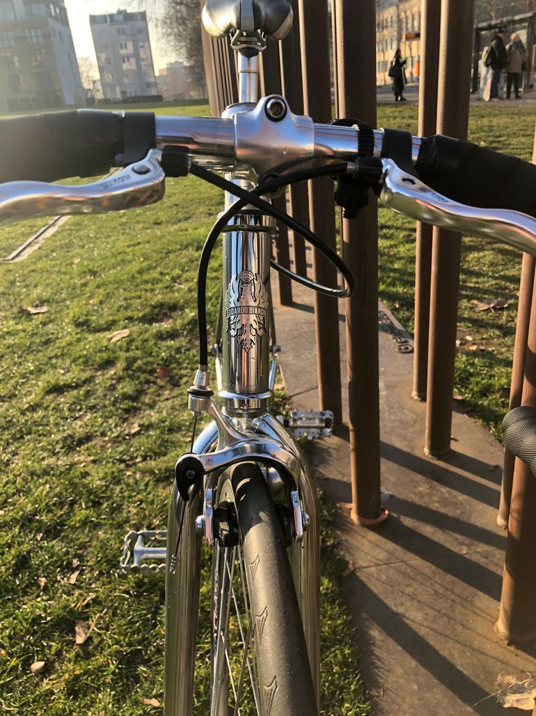 Used Bianchi Pista Steel 2014 Road & Gravel, Black — image 5 of 9