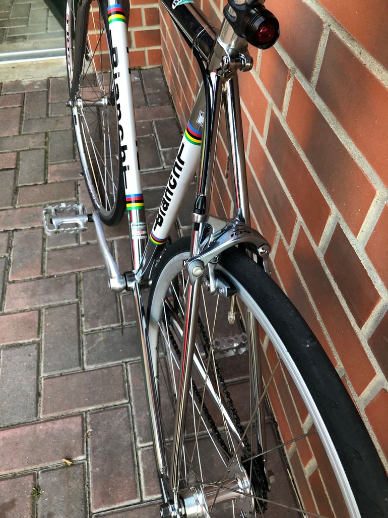 Used Bianchi Pista Steel 2014 Road & Gravel, Black — image 4 of 9