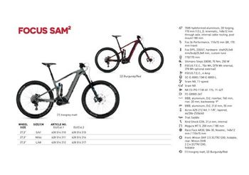 Used Focus Sam2 2018 Mountainbike, Red — image 7 of 7