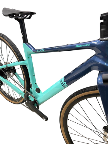 Used Bianchi Arcadex GRX 2024 2024 Road & Gravel, Blue — image 5 of 7