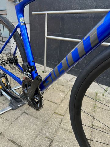 Used Giant Defy Advanced 1 2024 2024 Road & Gravel, Blue — image 11 of 11