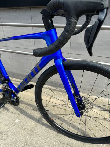 Used Giant Defy Advanced 1 2024 2024 Road & Gravel, Blue — image 8 of 11