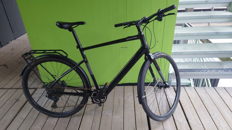Used Cannondale Tesoro Neo SL EQ Remixte 2024 2024 2024 Urban, Black — image 1 of 3