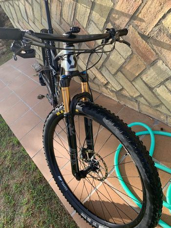Used Scott Spark RC 900 SL AXS 2020 2020 Mountainbike, Light Gray, 29 — image 2 of 10