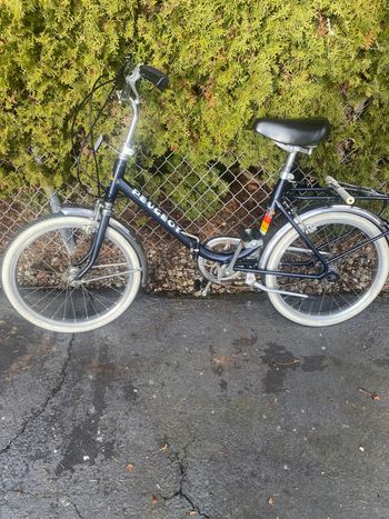 Used Peugeot 20” folding bike 1980 Road & Gravel, Black — image 3 of 4