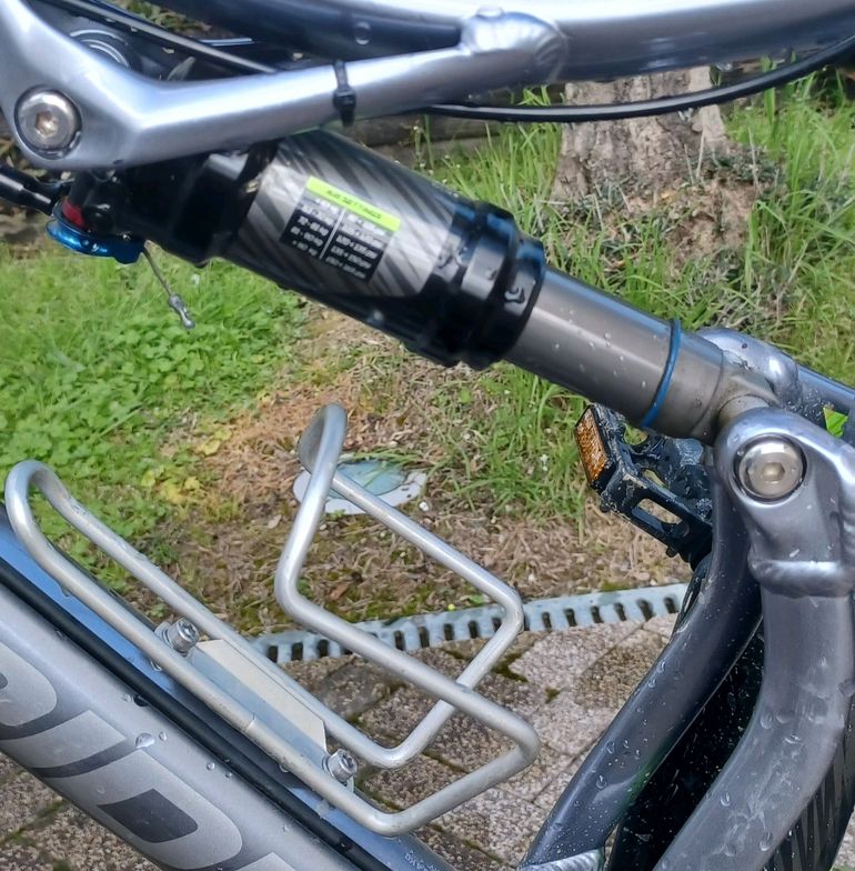 Used ROCKRIDER 27.5" Full Suspension Mountain Bike ST 900 S - / 2021 2021 Mountainbike, Grigio chiaro — image 10 of 15