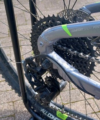 Used ROCKRIDER 27.5" Full Suspension Mountain Bike ST 900 S - / 2021 2021 Mountainbike, Grigio chiaro — image 13 of 15